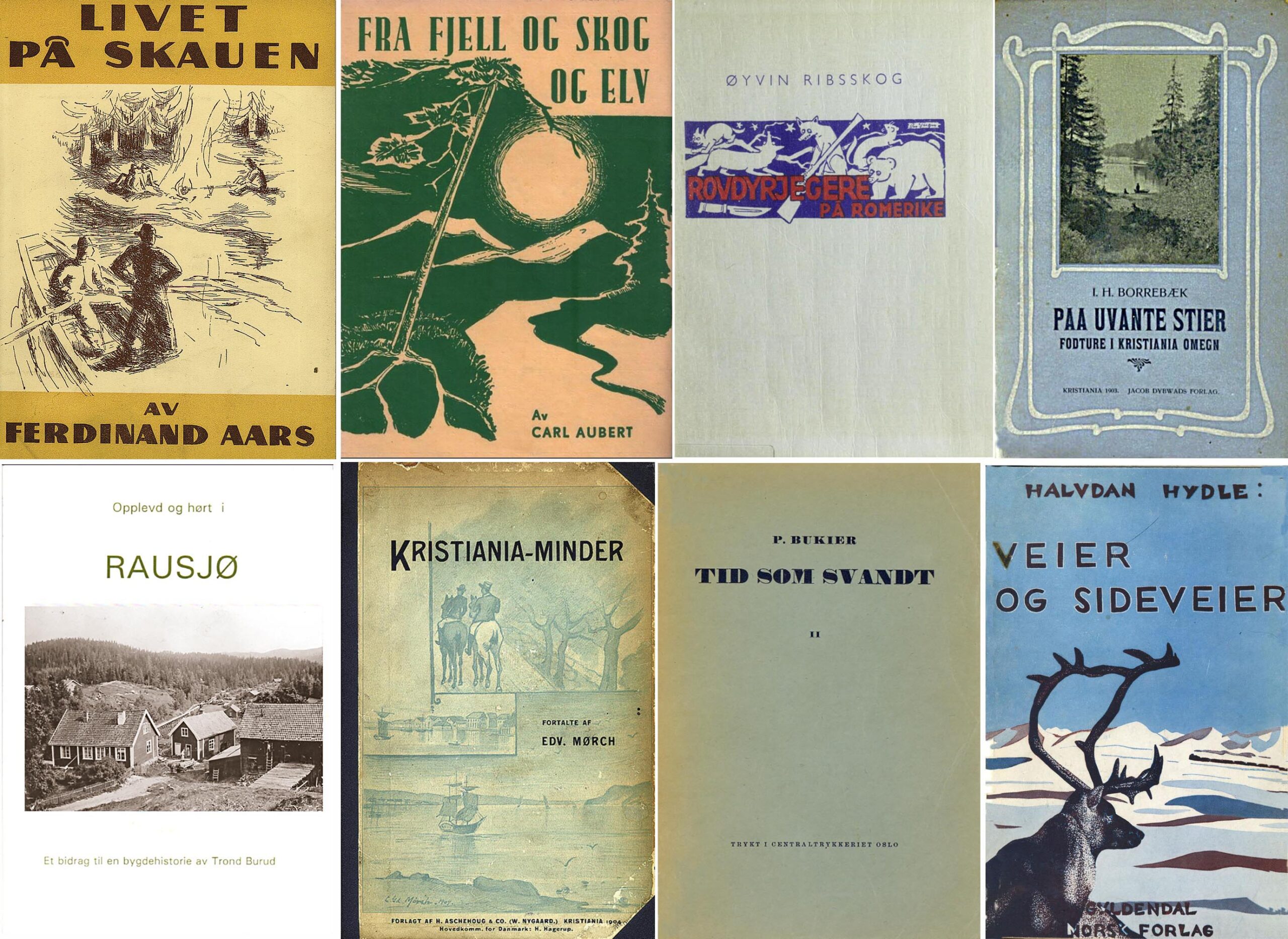 De smø Østmarkabøkene